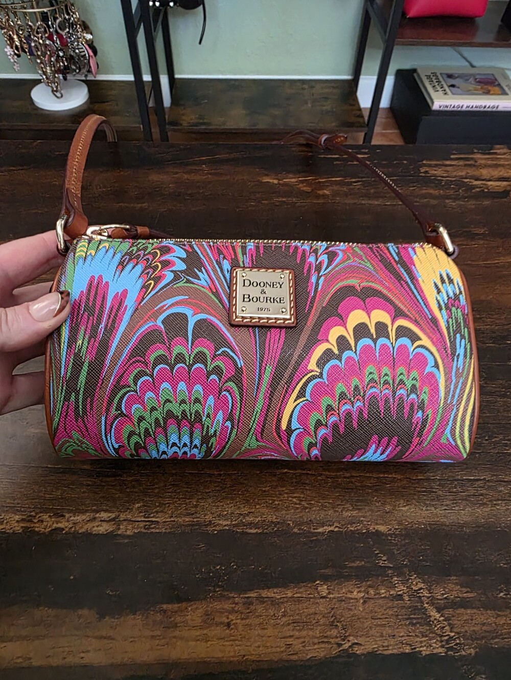 Dooney And Bourke Buffy Crossbody - Plumes